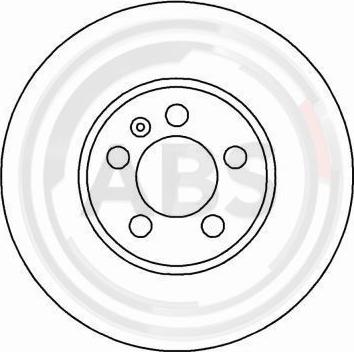 A.B.S. 16265 - Brake Disc car-mod.net