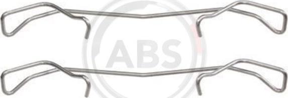 A.B.S. 1678Q - Accessory Kit for disc brake Pads car-mod.net