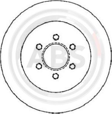 A.B.S. 16721 - Brake Disc car-mod.net