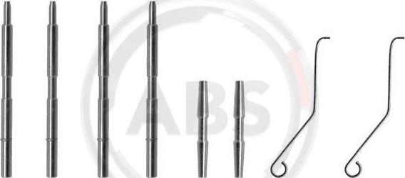A.B.S. 1044Q - Accessory Kit for disc brake Pads car-mod.net