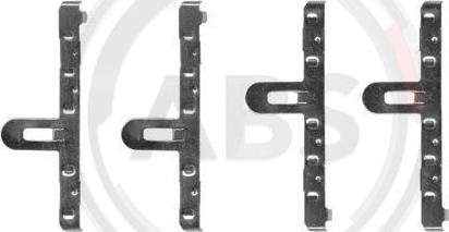 A.B.S. 1048Q - Accessory Kit for disc brake Pads car-mod.net
