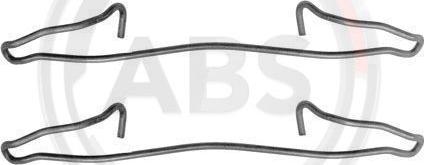 A.B.S. 1057Q - Accessory Kit for disc brake Pads car-mod.net