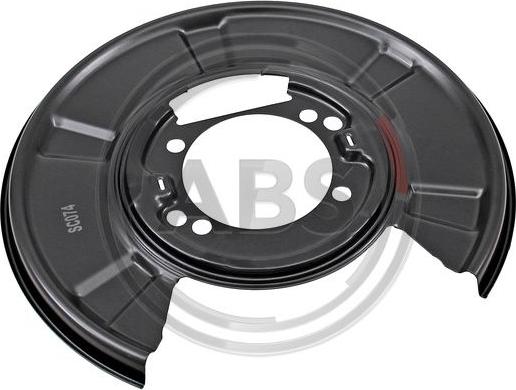 A.B.S. 11071 - Splash Panel, guard, brake disc car-mod.net