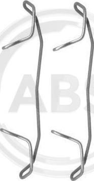 A.B.S. 1123Q - Accessory Kit for disc brake Pads car-mod.net