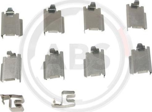 A.B.S. 1246Q - Accessory Kit for disc brake Pads car-mod.net