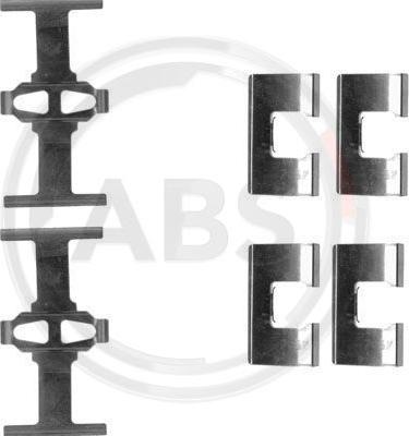 A.B.S. 1203Q - Accessory Kit for disc brake Pads car-mod.net