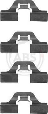 A.B.S. 1211Q - Accessory Kit for disc brake Pads car-mod.net