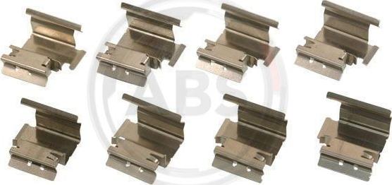 A.B.S. 1218Q - Accessory Kit for disc brake Pads car-mod.net
