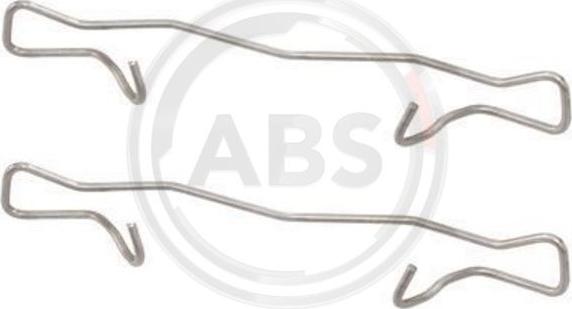 A.B.S. 1755Q - Accessory Kit for disc brake Pads car-mod.net