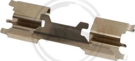 A.B.S. 1762Q - Accessory Kit for disc brake Pads car-mod.net