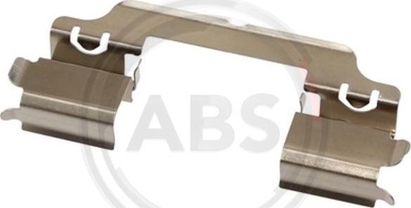 A.B.S. 1716Q - Accessory Kit for disc brake Pads car-mod.net