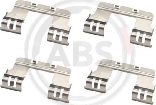 A.B.S. 1785Q - Accessory Kit for disc brake Pads car-mod.net