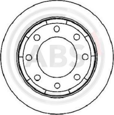A.B.S. 17291 - Brake Disc car-mod.net