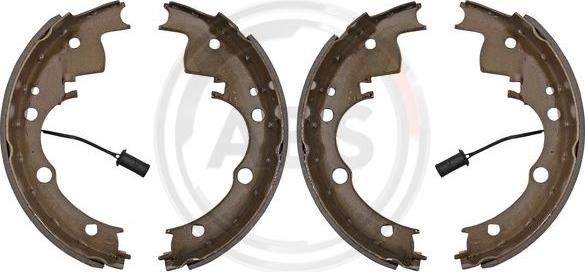 A.B.S. 8931 - Drum Brake Shoe Set car-mod.net
