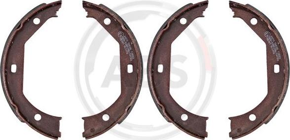 A.B.S. 8973 - Brake Shoe Set, parking brake car-mod.net
