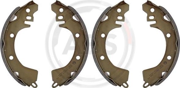 A.B.S. 8666 - Drum Brake Shoe Set car-mod.net