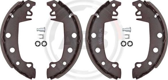 A.B.S. 8111 - Drum Brake Shoe Set car-mod.net