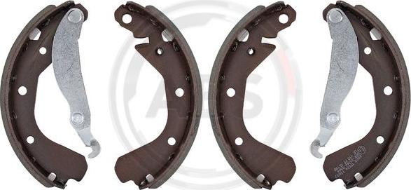 A.B.S. 8808 - Drum Brake Shoe Set car-mod.net