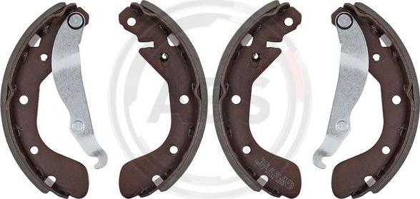 A.B.S. 8885 - Drum Brake Shoe Set car-mod.net