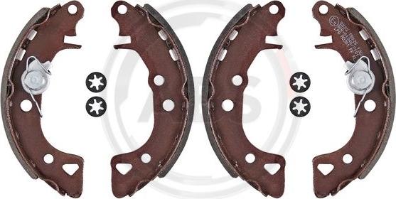 A.B.S. 8833 - Drum Brake Shoe Set car-mod.net