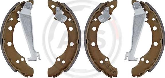 A.B.S. 8871 - Drum Brake Shoe Set car-mod.net