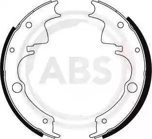 A.B.S. 8751 - Drum Brake Shoe Set car-mod.net