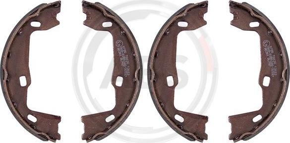 A.B.S. 8786 - Brake Shoe Set, parking brake car-mod.net