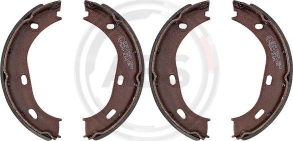 A.B.S. 8728 - Brake Shoe Set, parking brake car-mod.net