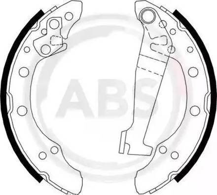 Magneti Marelli 363606122230 - Drum Brake Shoe Set car-mod.net