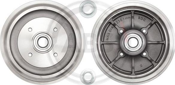 A.B.S. 3439-SC - Brake Drum car-mod.net