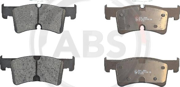 A.B.S. 35452 - Brake Pad Set, disc brake car-mod.net