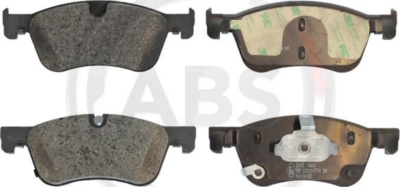 A.B.S. 35435 - Brake Pad Set, disc brake car-mod.net