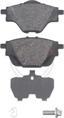 A.B.S. 35019 - Brake Pad Set, disc brake car-mod.net