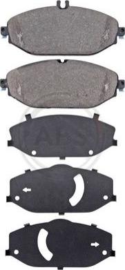 A.B.S. 35080 - Brake Pad Set, disc brake car-mod.net