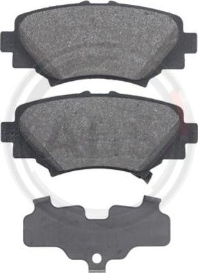 A.B.S. 35032 - Brake Pad Set, disc brake car-mod.net