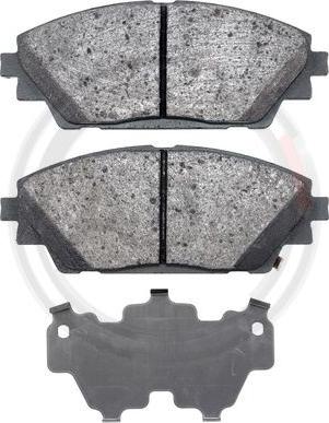 A.B.S. 35022 - Brake Pad Set, disc brake car-mod.net