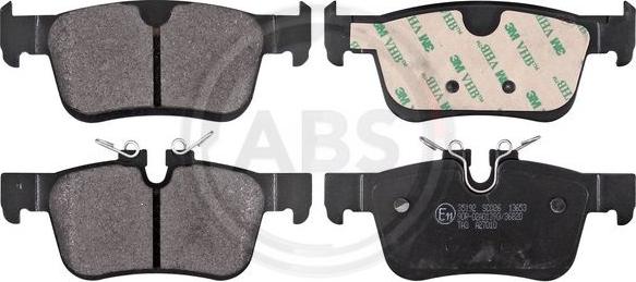 A.B.S. 35192 - Brake Pad Set, disc brake car-mod.net