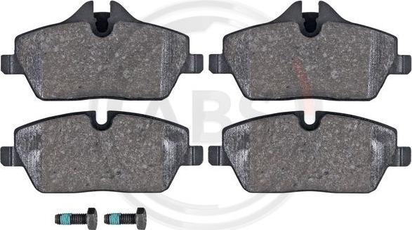 A.B.S. 35159 - Brake Pad Set, disc brake car-mod.net