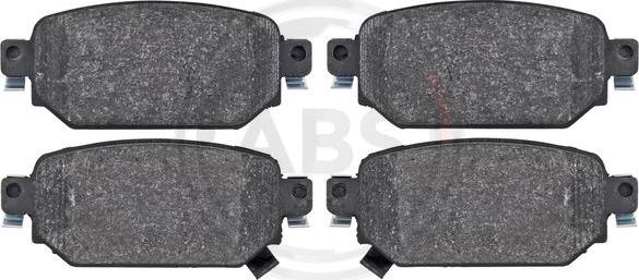 A.B.S. 35169 - Brake Pad Set, disc brake car-mod.net