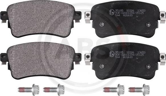 A.B.S. 35185 - Brake Pad Set, disc brake car-mod.net