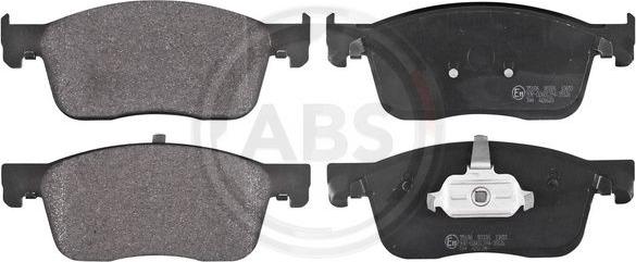 A.B.S. 35186 - Brake Pad Set, disc brake car-mod.net