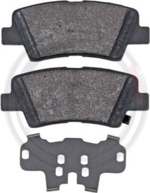 A.B.S. 35133 - Brake Pad Set, disc brake car-mod.net