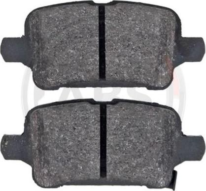 A.B.S. 35124 - Brake Pad Set, disc brake car-mod.net