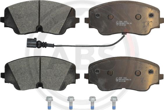 A.B.S. 35392 - Brake Pad Set, disc brake car-mod.net