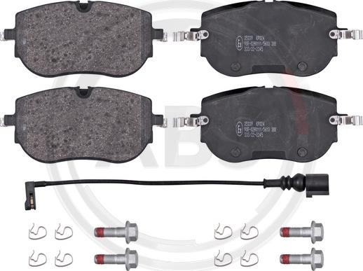 A.B.S. 35339 - Brake Pad Set, disc brake car-mod.net