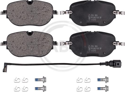 A.B.S. 35336 - Brake Pad Set, disc brake car-mod.net