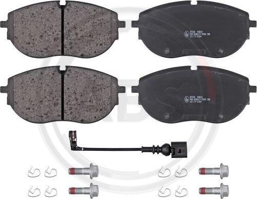 A.B.S. 35338 - Brake Pad Set, disc brake car-mod.net
