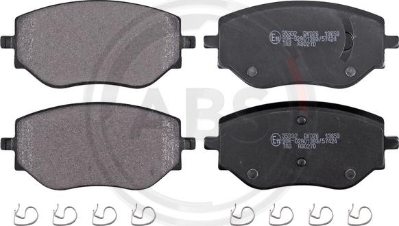 A.B.S. 35332 - Brake Pad Set, disc brake car-mod.net