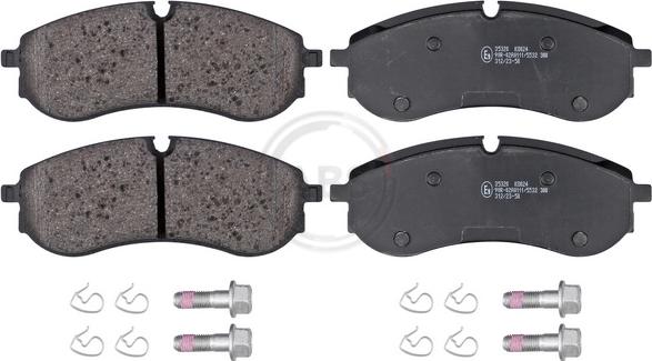 A.B.S. 35320 - Brake Pad Set, disc brake car-mod.net