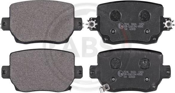 A.B.S. 35246 - Brake Pad Set, disc brake car-mod.net